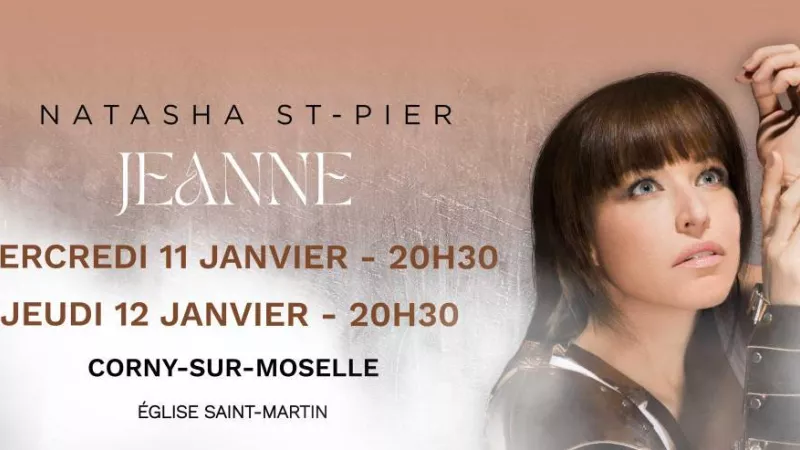 Natasha St-Pier, une artiste « libérée » par Jeanne d’Arc. (Photo : DR, réseaux sociaux de la chanteuse)