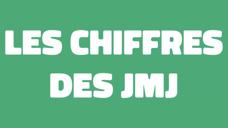 Les Chiffres des JMJ ©1RCF
