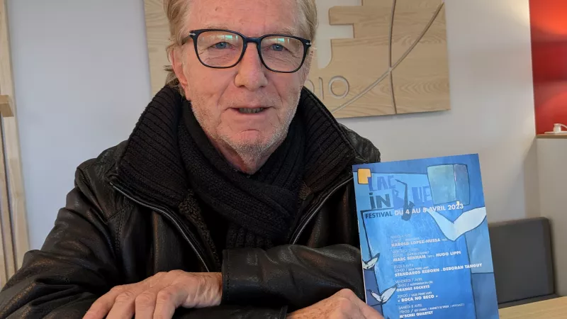 Jean-François Gojon, animateur radio et président du jazz club d'Annecy ©RCF Haute-Savoie