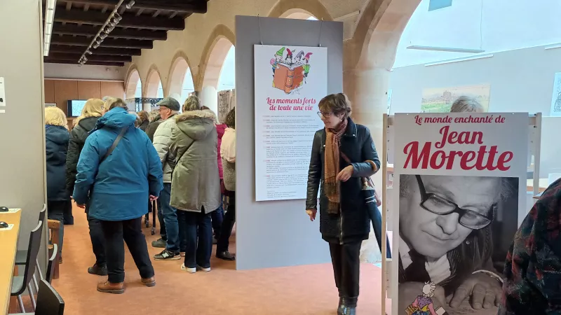« Le monde enchanté de Jean Morette », une exposition aux archives municipales de Metz