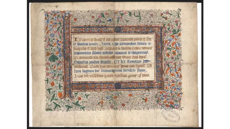 © Archives départementales du Rhône et de la métropole de Lyon