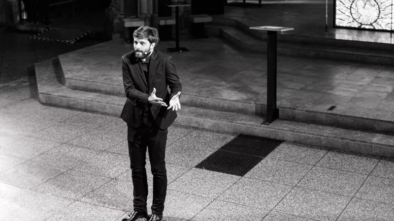 Reynold de Guényveau sur scène - © Marianne Boucret
