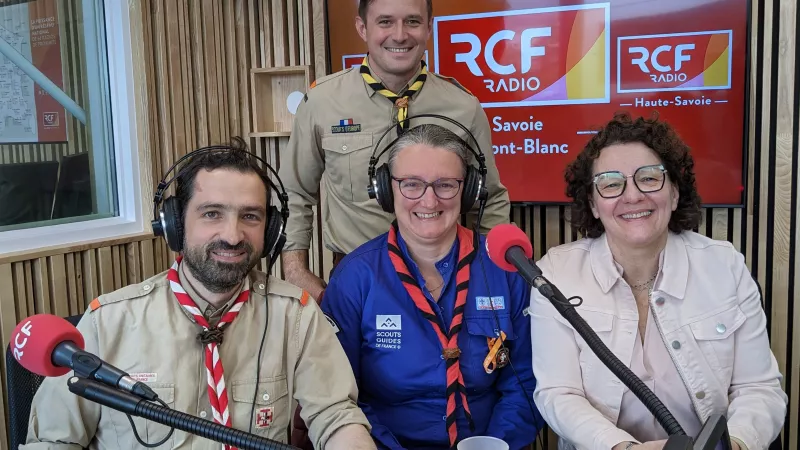 Chefs de groupes SUF, SGDF et Scouts d'Europe du bassin annécien ©2023, RCF Haute-Savoie