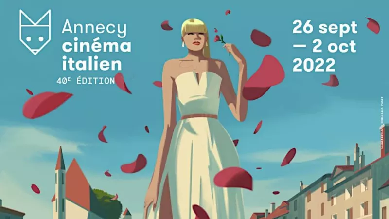 L'affiche 2022 du Festival "Annecy Cinéma Italien". ©Bonlieu Scène Nationale