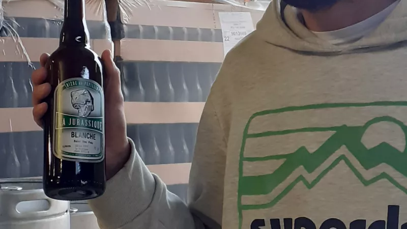©RCF Jura - Léo Petit et sa bière blanche