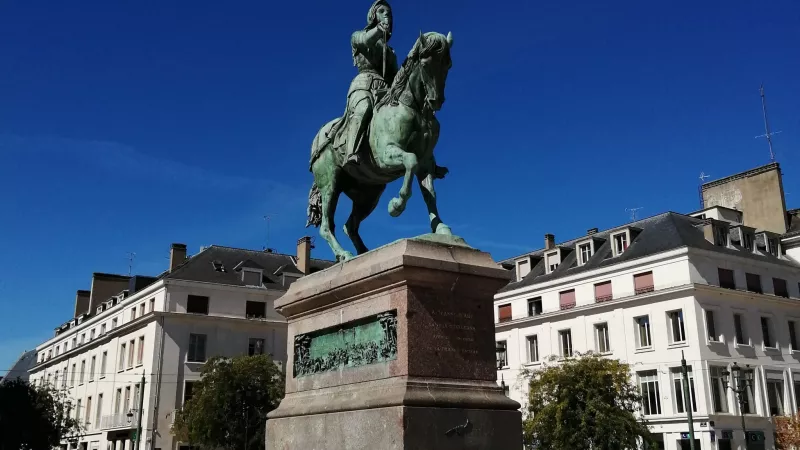 La statue de Jeanne d'Arc à Orléans (matteo.ghisalberti)