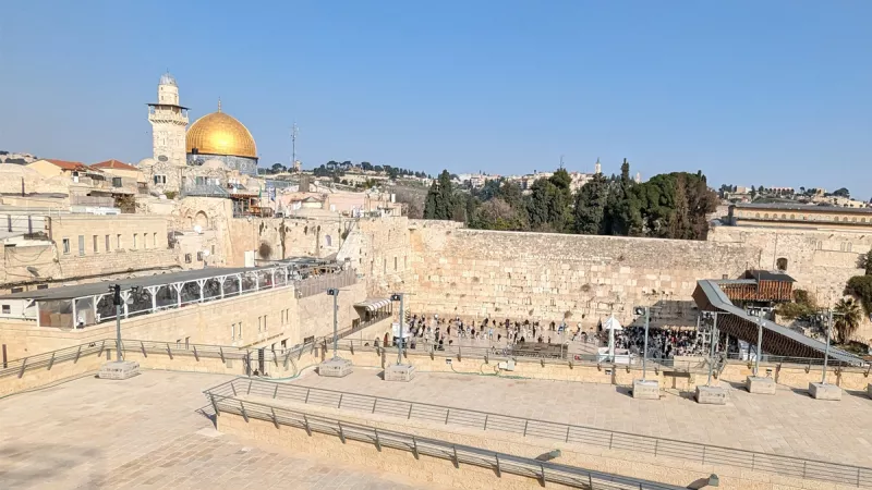 "Jérusalem est une ville sainte parce qu’elle nous appelle à une profonde conversion intérieure" ©RCF / Odile Riffaud