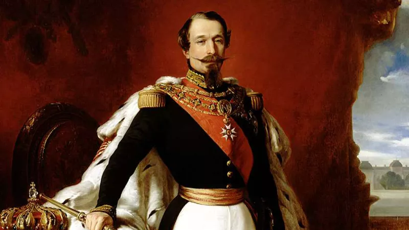 Napoléon III par Franz Xaver Winterhalter, 1855 © Wikicommons