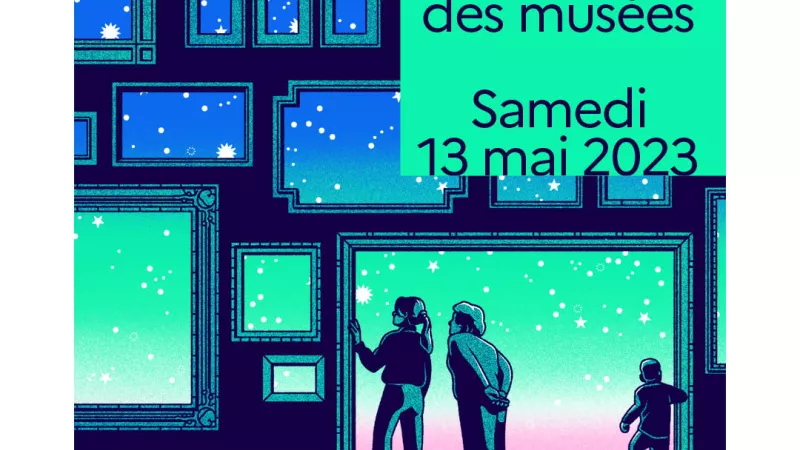 Visuel Nuit européenne des musées 2023 ©Ministère de la culture