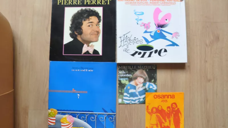 Les vinyles de Gérard Schoenenberger