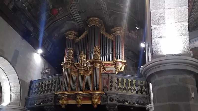 L'orgue de l'église Saint Cornély de Carnac ©RCF Sud Bretagne