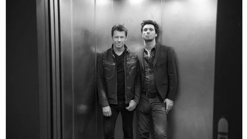 Les frères Ledoux (Guillaume à gauche et Johan à droite) reviennent avec un nouvel album © Robin.