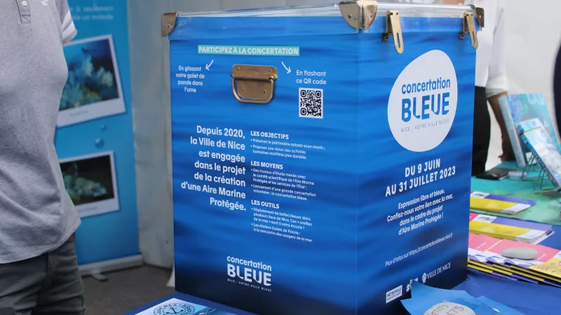 Les boites bleues sont installées dans les lieux publics de Nice - RCF