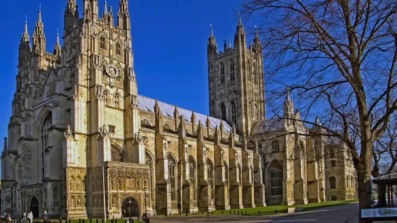 La cathédrale de Canterbury ©Wikimédia commons