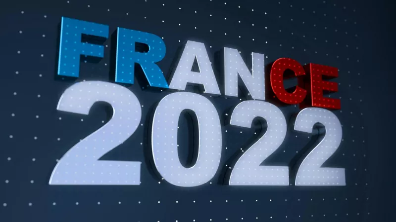 Pancarte de l'élection présidentielle de 2022, France. ©Unsplash