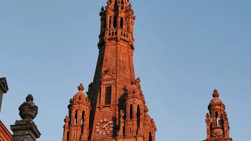 Le clocher de la basilique de Sainte Anne d'Auray ©RCF Sud Bretagne