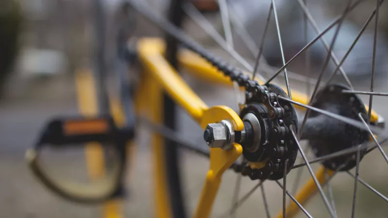 image d'illustration (chaîne de vélo) - © Chris Becker via Unsplash