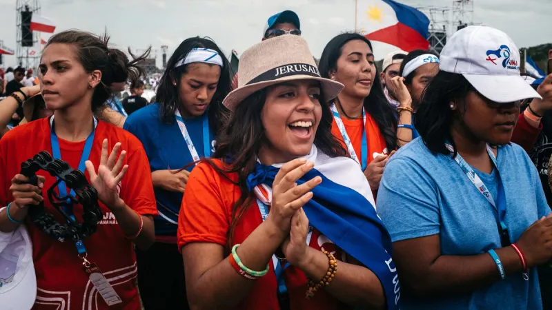 Les Journées mondiales de la jeunesse au Panama, le 26/01/2019 ©Jean-Matthieu Gautier / Hans Lucas