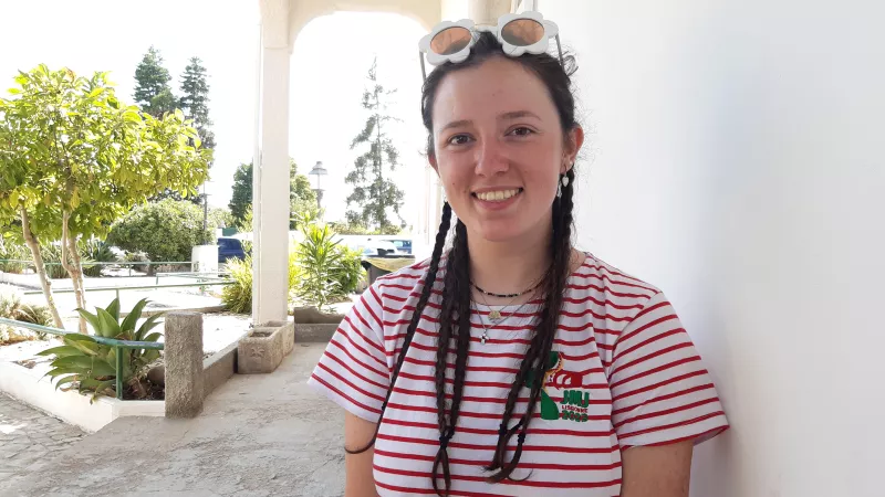 Elena, 20 ans, de La Farlède, est en train de vivre les JMJ au Portugal - RCF