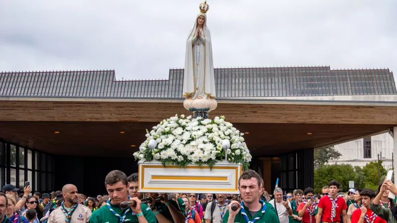 Le pape invite la jeunesse catholique des JMJ à se lever comme Marie. © Corpo Nacional dos escuteiros