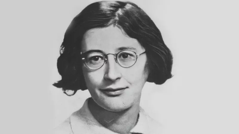 "Ce qui est frappant chez Simone Weil, c'est une grande cohérence entre sa vie et son œuvre" ©Wikimédia commons