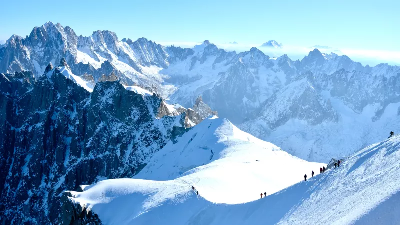 Le Mont-Blanc, théâtre de plusieurs éboulements ces derniers jours