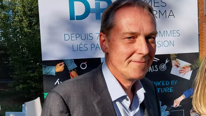 Christophe Mantion, directeur industriel chez Dômes Pharma