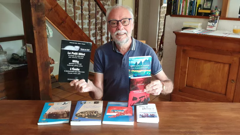 Une causerie autour du gallo et du breton avec l'auteur Hervé Le Gall @ Christophe Pluchon, RCF 2023