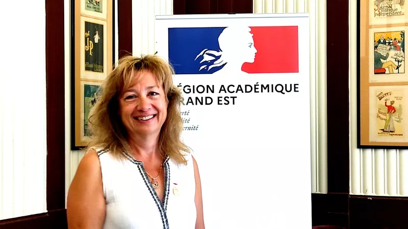 Véronique Perdereau, rectrice déléguée pour l'Enseignement supérieur, la Recherche et l'Innovation // © Magali Santulli