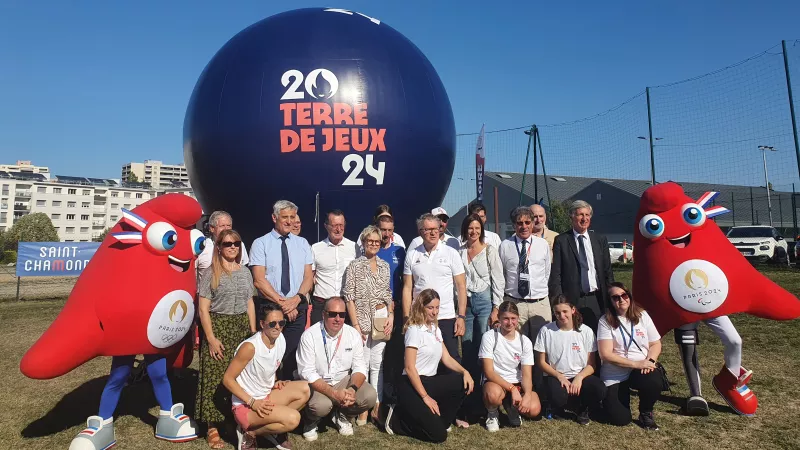 Les différents organisateurs, du comité d’organisation des jeux olympiques jusqu’au département étaient présents pour ce 3e forum Terre de Jeux. ⓒ Lucas Lauber / RCF Saint-Étienne 