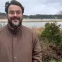 Claire Le Parc avec Jérémie Beyou à Lorient la Base