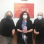 2020 RCF - Yannis Gounari, Marie Olivarès et père Pierre Kazarian