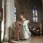 2020 RCF - Monseigneur Vincent Jordy durant la célébration de l'Immaculée Conception à L'Ile Bouchard