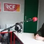 Titre de La cité du mot sur fond orange de la rubrique Culture avec le logo de la Cité du mot centré en bas sur fond blanc