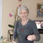 P. Chauvin - 2018 - Yolande Léger au Foyer logement de Pouilly sur Loire.