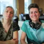 RCF Lyon - de gauche à droite : Léa Férec-Pourias, Kylie Walters