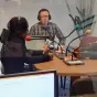 Gérald Prévot et des invités en studio. 