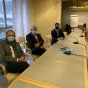 2020 - RCF Jura - Le président de l'Ordre départemental des médecins Jean-François Louvrier, le directeur de l'hôpital Gilles Chaffange et le maire de Dole Jean-Baptiste Gagnoux