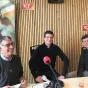 2021- RCF- Les pères Olivier, Luc et Yves, au micro de Laetitia de Traversay