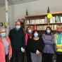 Titre Les Apartés du Secours catholique sur fond rose de rubrique Vie spirituelle avec logo du Secours catholique Caritas France centré en bas