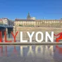 Janet Goode - Vue des quais du Rhône à Lyon