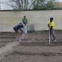 Dans le jardin partagé de Matel © 2021 RCF Lyon (Didier Rodriguez)