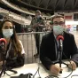 de droite à gauche : Dr Jihane Fattoum et Pr Frédéric Laurent