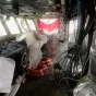 2021 RCF - La cabine de pilotage en chantier avant son départ pour le tour du monde