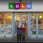 Devant la librairie Lulu à Mornant