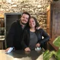 Maxime et Hélène Laurenson, chefs du restaurant "Rustique" à Lyon