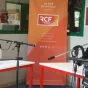 Titre Mission Locale Bourgogne Nivernaise sur fond rouge de rubrique Actualité avec logo de la Milo Bourgogne Nivernaise sur fond blanc centré en bas