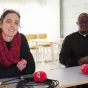 Elven : Myriam Banse et Père Charlemagne