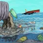 Image d'illustration pollution des océans 
