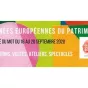 Titre de La cité du mot sur fond orange de la rubrique Culture avec le logo de la Cité du mot centré en bas sur fond blanc